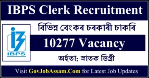 IBPS Clerk Recruitment