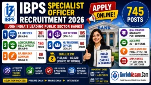 IBPS Specialist Officer Recruitment 2026