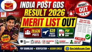 India Post Result 2026
