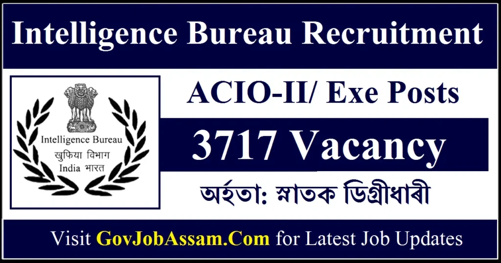 Intelligence Bureau Recruitment
