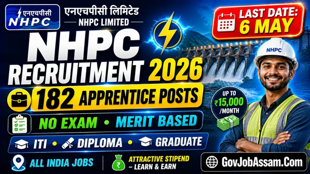 NHPC Apprentice Recruitment 2026