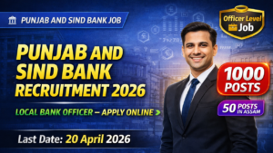 Punjab and Sind Bank Recruitment 2026