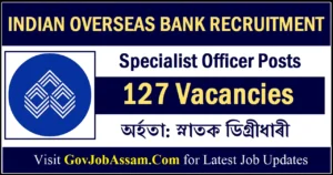 Indian Overseas Bank Recruitment