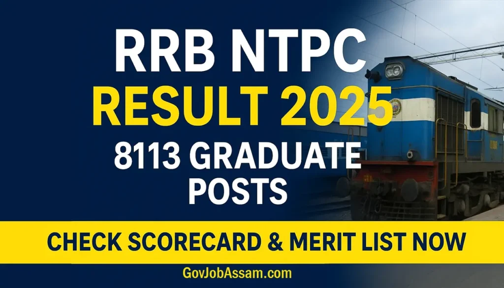 RRB NTPC Result