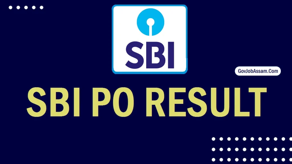 SBI PO Result