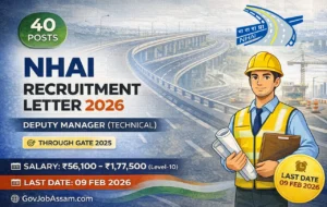 NHAI Recruitment 2026