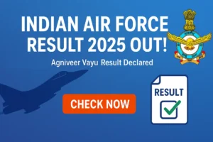 Indian Air Force Result 2025