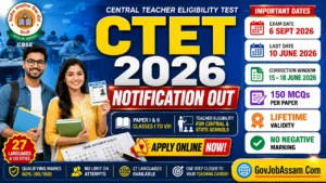 CBSE CTET 2026 Notification Out