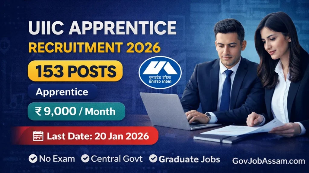 UIIC Apprentice Recruitment 2026